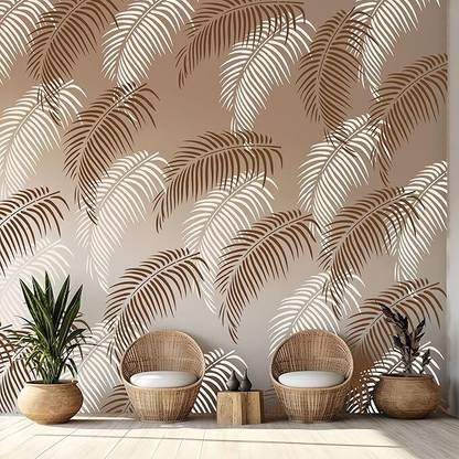Kayra Decor wall painting stencil design sheet KHS515 Calyptra Hedge Floral Design Wall art 16*24 Leaf Stencil??(Pack of 1, Painting Home Decor)
