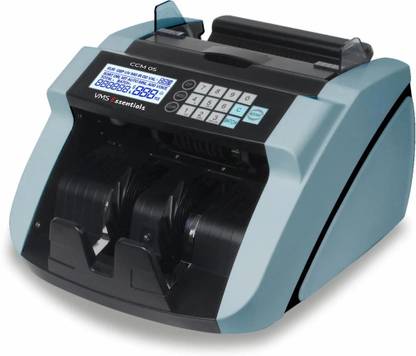 VMS Essentials CCM05 Money Counter with UV,MG,IR Sensors, 1 Year Offsite Warranty Note Counting Machine??(Counting Speed - 1000 notes/min)