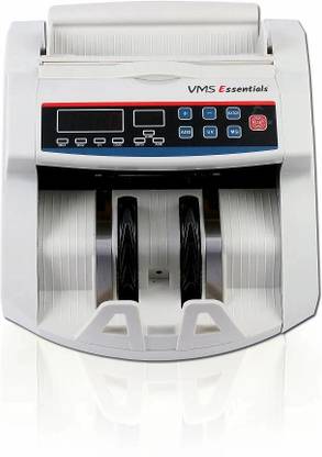 VMS Essentials Currency, Money Counting Machine with UV, MG Counterfeit Bill Detection, Worldwide Bill Counting Machine with External Display (CCM01) Note Counting Machine??(Counting Speed - 1000 notes/min)