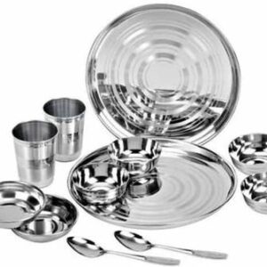 Flipkart SmartBuy Pack of 12 Stainless Steel FLIPKART SMARTBUY Dinner Set??(Steel)