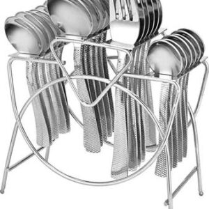 Viata Empty Cutlery Holder Case??(silver  Holds 24 Pieces)