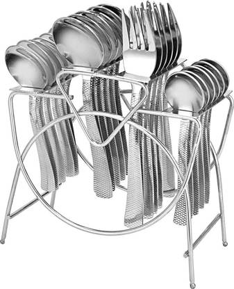 Viata Empty Cutlery Holder Case??(silver  Holds 24 Pieces)