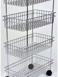 AELEX MART Steel Kitchen Trolley??(Pre-assembled)