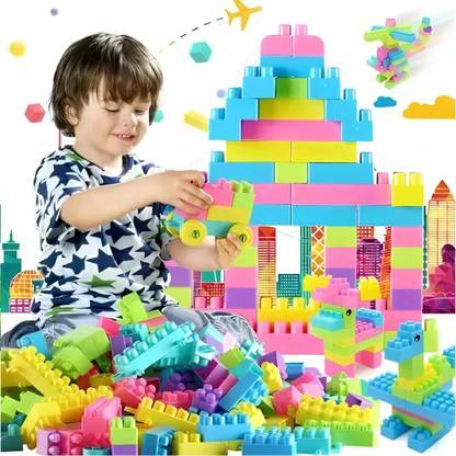 FTAFAT Creative Building Block/blocks construction gift game toy/toys set for baby/kids??(Multicolor)