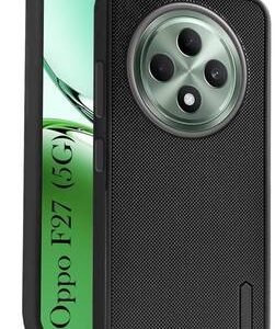 Seetu Back Cover for Oppo F27 5g??(Black)
