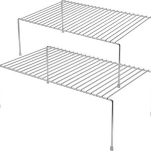 Nexum Cutlery Kitchen Rack Steel Storage Shelf/Household Shelves/Counter Top Rack/Pantry Organization (Pack of 2)