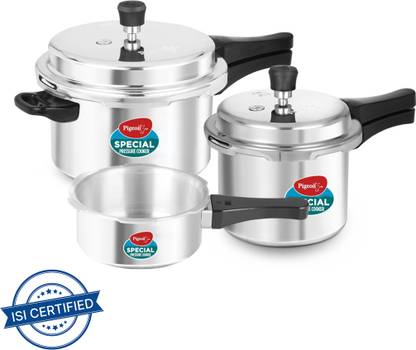 Pigeon Special 2 L, 3 L, 5 L Outer Lid Pressure Cooker??(Aluminium)