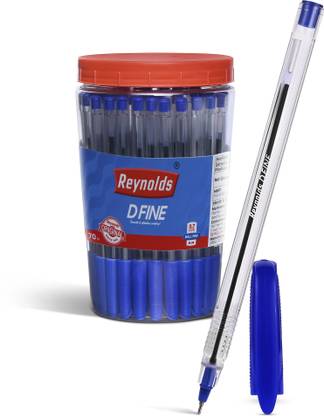 Reynolds DFine Ball Pen??(Pack of 70, Ink Color - Blue)