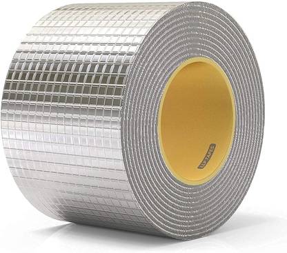 enrics Single Side Waterproof and Heat resistant Manual Aluminum water proof Foil (Manual)??(Set of 1, Silver)