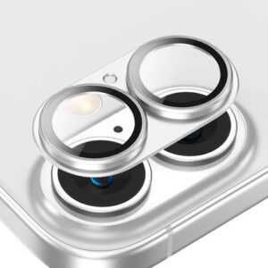 SCRENZO Back Camera Lens Ring Guard Protector for iPhone 16/ iPhone 16 Plus, Metal Alloy Camera Ring Cap For iPhone 16/ 16 Plus??(Pack of: 1)